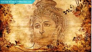 Instrumental  Hanuman Chalisa Sitar Flute amp Santoor [upl. by Ellerd95]