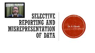 Selective Reporting and Misrepresentation of Data [upl. by Eimrots]