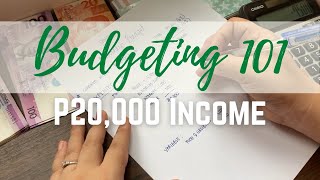 Budgeting 101 How to Budget P20000 Income [upl. by Kaya]