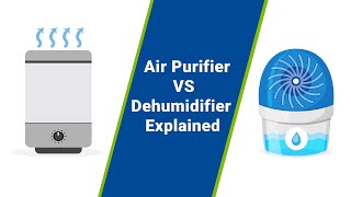 Air Purifier VS Dehumidifier Difference Between Air Purifier and Dehumidifier [upl. by Ylrebmek]