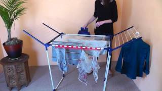 Leifheit Pegasus 200 Deluxe Drying Rack [upl. by Assenay]