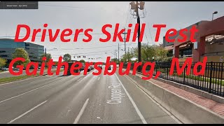 Driver Skills Test  Gaithersburg Maryland MVA [upl. by Ronyar348]