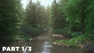 Create a Detailed Forest Scene Using Octane Render and Cinema4D Part 1  Base Land Forms [upl. by Mueller]