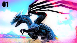 EPIC NEW ADVENTURE BEGINS  DRAGON GODS  ARK SURVIVAL EVOLVED MODDED E01 [upl. by Nnanaej607]