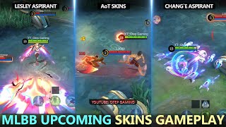 MLBB Upcoming 11New Skins Gameplay  Early Access [upl. by Mauro]