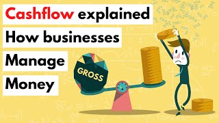 How businesses manage money  Cashflow explained [upl. by Erot]