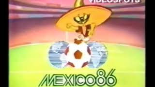 1986 Mexico FIFA World Cup Commercials and AnthemSong [upl. by Thurlow]