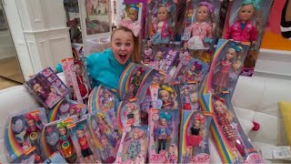 MY JOJO DOLL COLLECTION ALL 27 JoJo Siwa Dolls [upl. by Atived]