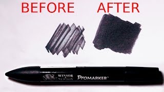 Use This Simple Trick To Make Dried Out Markers Work Again  Promarker Tutorial [upl. by Rianon]