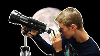 Celestron 70mm Travel Scope Review [upl. by Illyes]