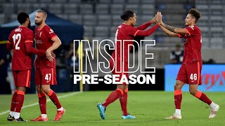 Inside Pre Season Liverpool 34 Hertha BSC  Van Dijk returns in Austria [upl. by Chace]