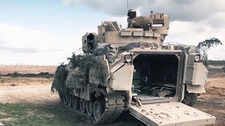 How US Bradley Fighting Vehicles Work [upl. by Htiduy55]