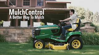 MulchControl™  John Deere X700 Series Tractors [upl. by Attezi]