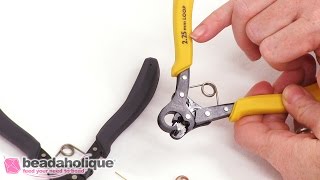 Product Demo BeadSmith 1Step Big Looper Plier [upl. by Anawal960]