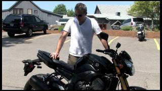 Testing the 2011 Yamaha FZ8 and Yamaha Fazer 8 [upl. by Iidnarb]