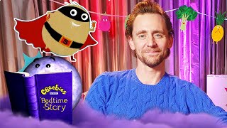 Bedtime Stories  Tom Hiddleston reads Supertato  CBeebies [upl. by Llenehs]