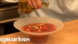 How to Make Spanish Gazpacho [upl. by Kcirred361]