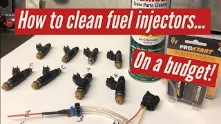 How to clean fuel injectors on a budget [upl. by Margetts]