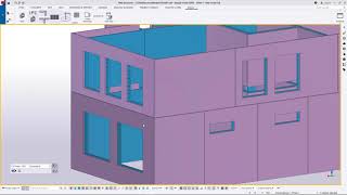 Tekla Structures for double walls [upl. by Bazil]