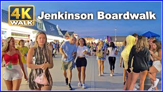 【4K】WALK New JERSEY SHORE  Jenkinson Boardwalk USA 4k video [upl. by Itra]