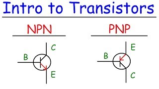 Transistors  NPN amp PNP  Basic Introduction [upl. by Mano]