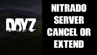 How To Extend Continue Or Cancel Your Nitrado Subscription DAYZ Private Custom Server PS4 [upl. by Shiau592]