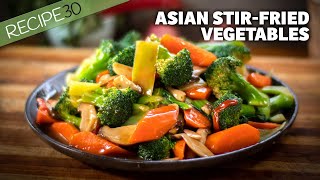 Asian stir fried vegetables [upl. by Kinnie352]