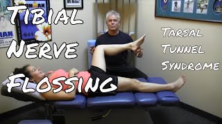 Tibial Nerve Flossing  Ask Dr Abelson [upl. by Ahsercal]