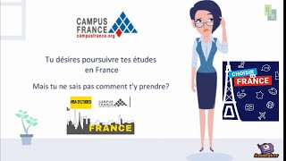 CAMPUS FRANCE  cest quoi [upl. by Aiyotal680]