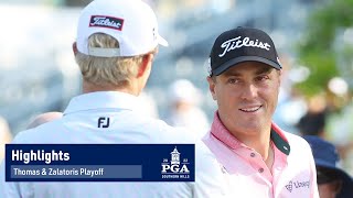 Extended Highlights  Playoff  PGA Championship  2022 [upl. by Adnovoj]