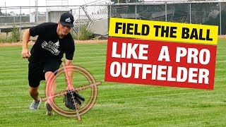 Outfield Tips  Fielding The Baseball In Different Situations [upl. by Marjy]