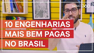 10 ENGENHARIAS MAIS BEM PAGAS NO BRASIL EM 2019 [upl. by Rehpinej]