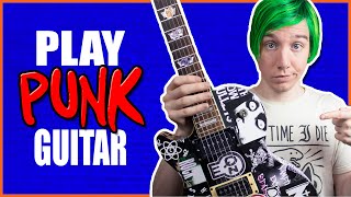 How To Play Punk Guitar 🤘 [upl. by Caitrin]