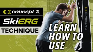 SkiErgTechnique  Learn How to Use the SkiErg  Concept2 [upl. by Biddie]