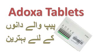 Adoxa tablet Doxycycline Hyclate 100 mg uses in urdu  how to use adoxa tablets for acne [upl. by Nivahb]