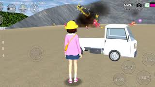 Sakura School Simulator Mission Defeat Black And Red Sheckers Using MomoGumi Member [upl. by Alithia]