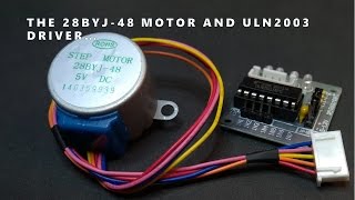 28BYJ48 Stepper Motor and ULN2003 Driver Intro [upl. by Imak]