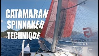 Catamaran Spinnaker ➡️ the complete guide [upl. by Hayilaa707]