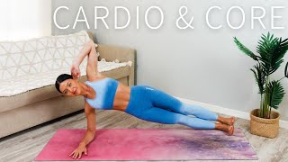 30 MIN CARDIO amp CORE HIIT WORKOUT Warm Up amp Cool Down Included [upl. by Ataner540]