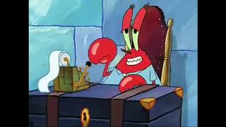 Mr Krabs Sings About Money While Doing His Taxes  Spongebob  Clip [upl. by Okiman363]