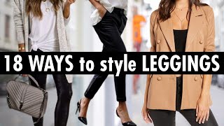 Leggings How to Style for Every Occasion [upl. by Conover]