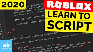 Roblox How To Code  How To Script On Roblox  Episode 1 [upl. by Latsirhc673]