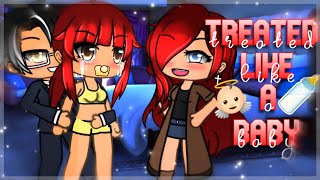 Treated Like A Baby Gacha Life Mini Movie  GLMM [upl. by Attekram502]