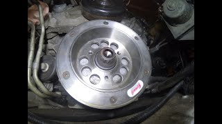 Summit Racing Corvette crank pulley install [upl. by Henarat]