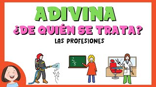 Adivina de quién se trata Las profesiones I [upl. by Hiltan]