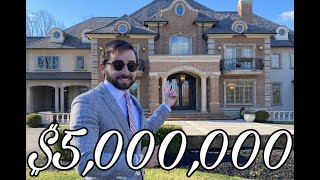 INSIDE A 5 MILLION NEW JERSEY MANSION [upl. by Enra]