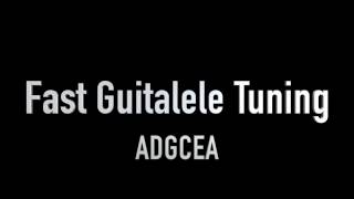 ADGCEA Tuning  Fast Guitalele Tuning [upl. by Eryt633]