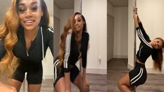 Jania Bania  NBA Youngboys BM Live Shows Off Dance Moves  March 9th 2020 [upl. by Anitsej]