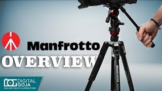 Manfrotto Befree Live Video Tripod Kit with Twist Leg Locks  Unboxing amp Overview [upl. by Eseilenna]