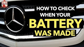 How To Check Age of Car Battery on Varta Battery [upl. by Anewor]